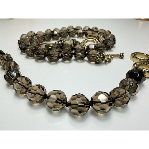 Vintage Heidi Daus “Let Me Count The Ways” Necklace & Bracelet Jewelry Set - Picture 11 of 14